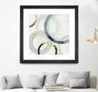 Pale Blues III by Tom Reeves on GIANT ART - green abstract