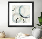 Pale Blues III by Tom Reeves on GIANT ART - green abstract