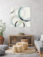 Pale Blues III by Tom Reeves on GIANT ART - green abstract