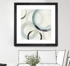 Pale Blues III by Tom Reeves on GIANT ART - green abstract