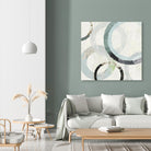 Pale Blues III by Tom Reeves on GIANT ART - green abstract