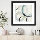 Pale Blues III by Tom Reeves on GIANT ART - green abstract