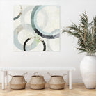 Pale Blues III by Tom Reeves on GIANT ART - green abstract