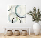 Pale Blues III by Tom Reeves on GIANT ART - green abstract