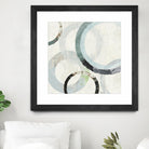 Pale Blues III by Tom Reeves on GIANT ART - green abstract