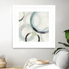 Pale Blues III by Tom Reeves on GIANT ART - green abstract