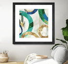 Green Rings I by Tom Reeves on GIANT ART - green abstract