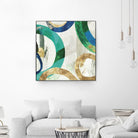 Green Rings I by Tom Reeves on GIANT ART - green abstract