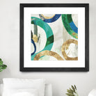 Green Rings I by Tom Reeves on GIANT ART - green abstract