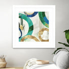 Green Rings I by Tom Reeves on GIANT ART - green abstract