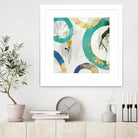 Green Rings II by Tom Reeves on GIANT ART - green abstract