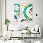 Green Rings II by Tom Reeves on GIANT ART - green abstract