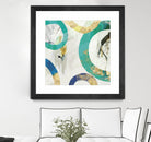 Green Rings II by Tom Reeves on GIANT ART - green abstract