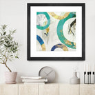 Green Rings II by Tom Reeves on GIANT ART - green abstract