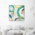 Green Rings II by Tom Reeves on GIANT ART - green abstract