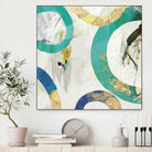 Green Rings II by Tom Reeves on GIANT ART - green abstract