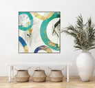 Green Rings II by Tom Reeves on GIANT ART - green abstract