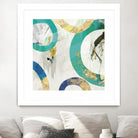 Green Rings II by Tom Reeves on GIANT ART - green abstract