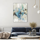 Blue Silver I by Tom Reeves on GIANT ART - white abstract
