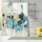 Blue Silver II by Tom Reeves on GIANT ART - blue abstract