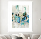 Blue Silver II by Tom Reeves on GIANT ART - blue abstract