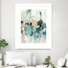 Blue Silver II by Tom Reeves on GIANT ART - blue abstract