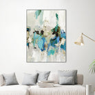 Blue Silver II by Tom Reeves on GIANT ART - blue abstract