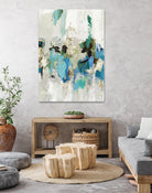 Blue Silver II by Tom Reeves on GIANT ART - blue abstract