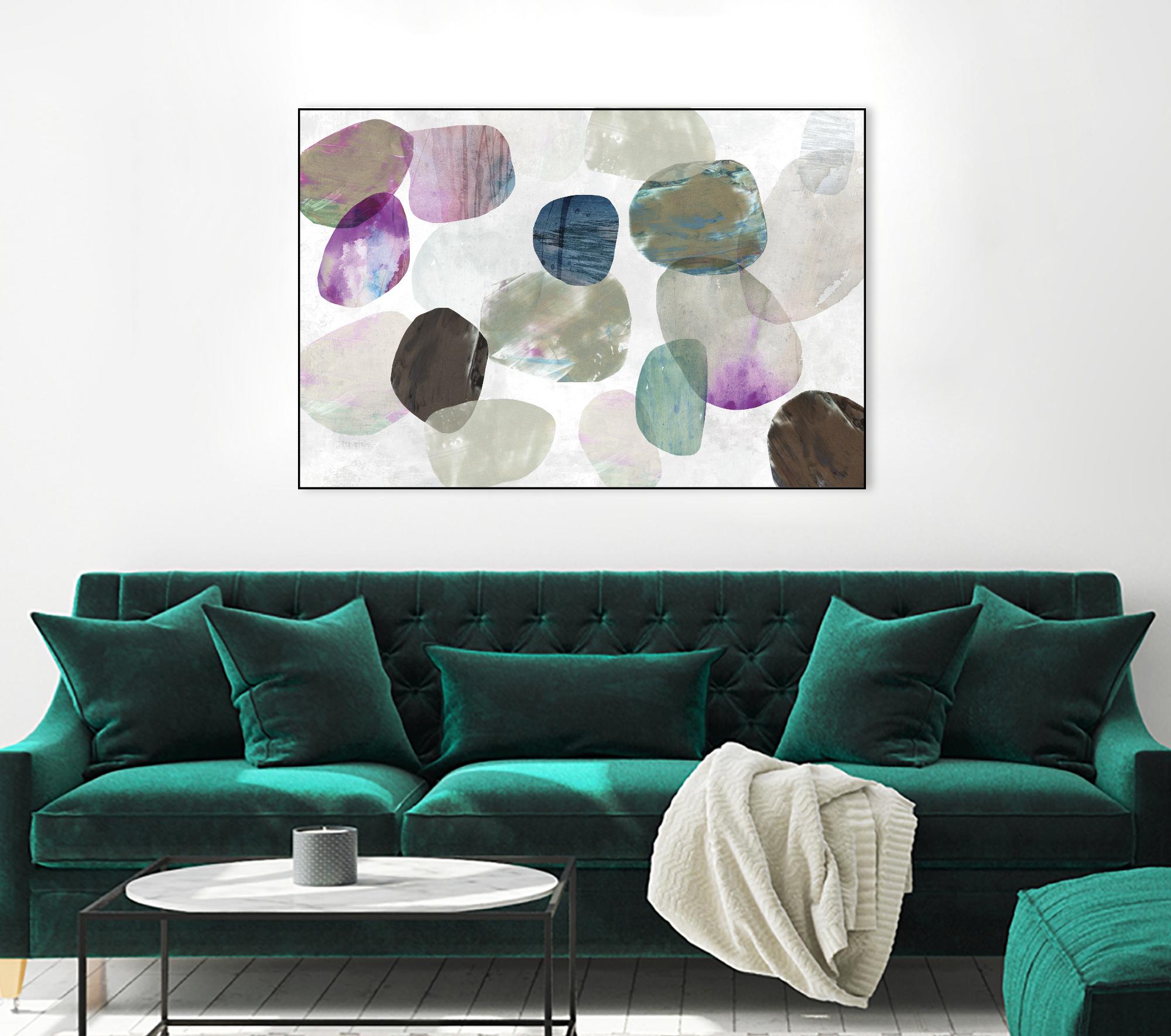 Marble I by Tom Reeves on GIANT ART - purple abstract