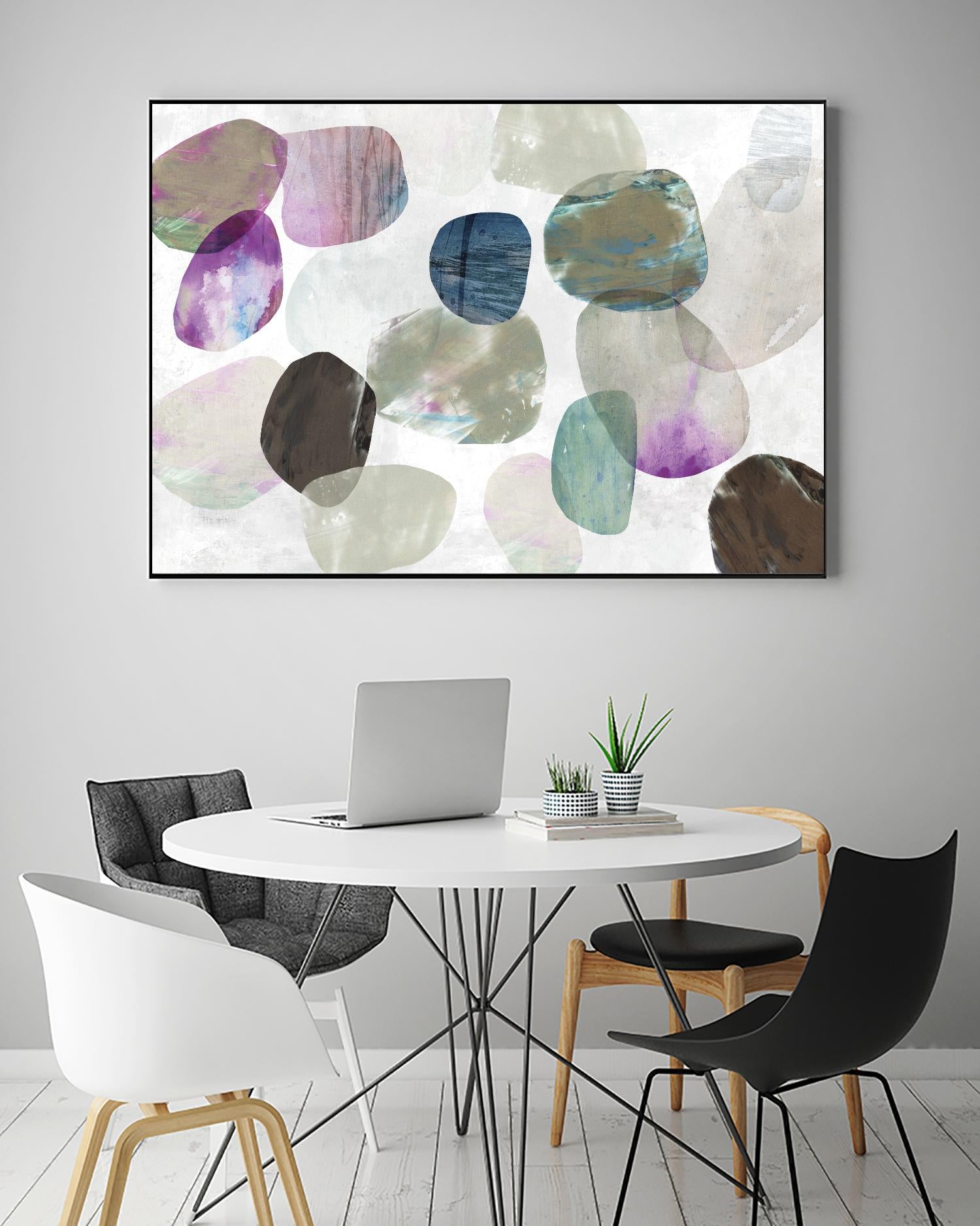 Marble I by Tom Reeves on GIANT ART - purple abstract