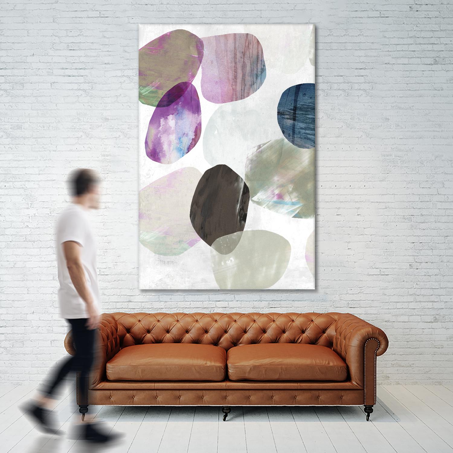 Marble II by Tom Reeves on GIANT ART - brown abstract