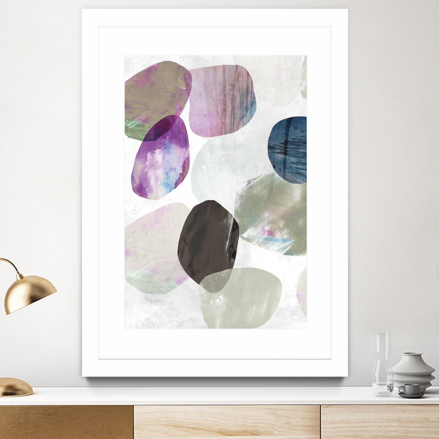 Marble II by Tom Reeves on GIANT ART - brown abstract