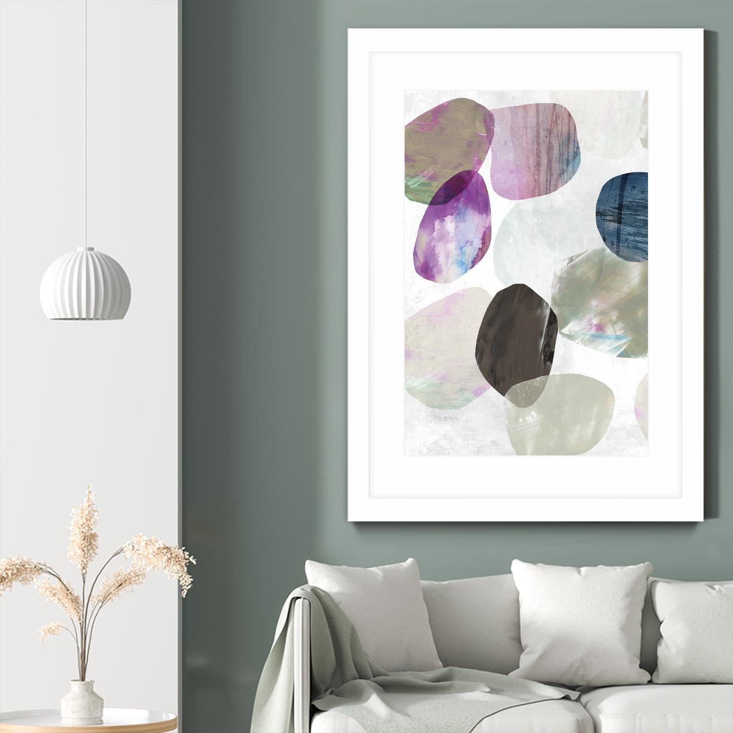 Marble II by Tom Reeves on GIANT ART - brown abstract