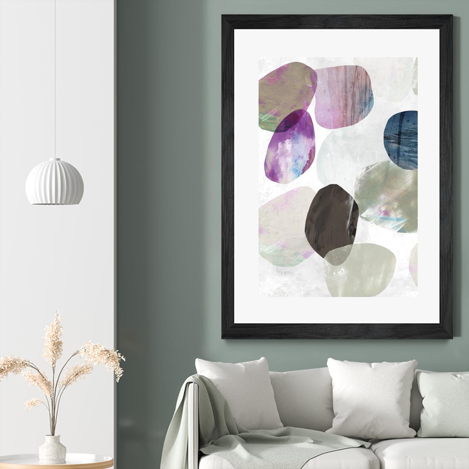 Marble II by Tom Reeves on GIANT ART - brown abstract