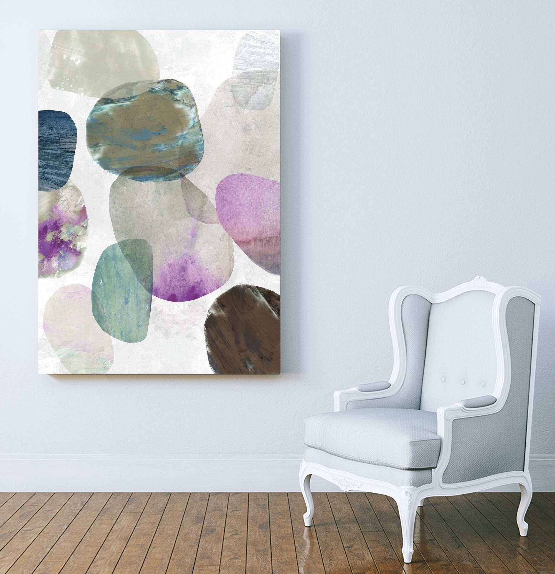 Marble III by Tom Reeves on GIANT ART - purple abstract