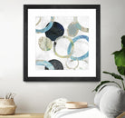 Rings I by Tom Reeves on GIANT ART - blue abstract