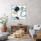 Rings I by Tom Reeves on GIANT ART - blue abstract