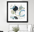 Rings I by Tom Reeves on GIANT ART - blue abstract