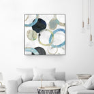 Rings I by Tom Reeves on GIANT ART - blue abstract