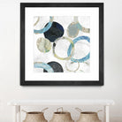 Rings I by Tom Reeves on GIANT ART - blue abstract