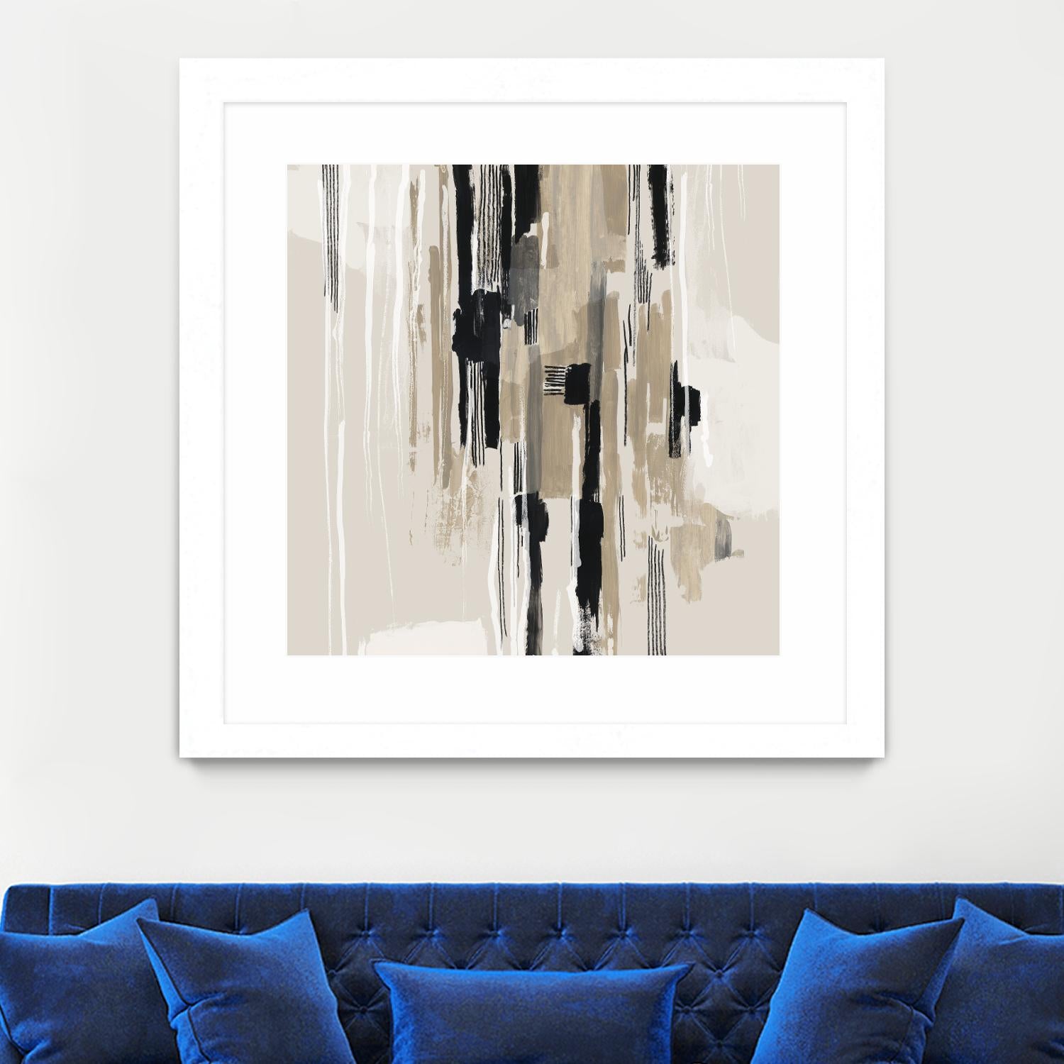 Woven Together I  by Tom Reeves on GIANT ART - abstract