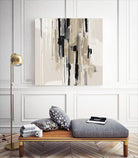 Woven Together I  by Tom Reeves on GIANT ART - beige abstract