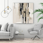 Woven Together I  by Tom Reeves on GIANT ART - beige abstract