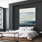 Cabana Waves II by Tom Reeves on GIANT ART - grey abstract