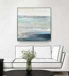 Cabana Waves II by Tom Reeves on GIANT ART - grey abstract