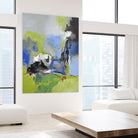 All is not Lost by Ruth Palmer on GIANT ART - blue abstract