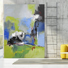 All is not Lost by Ruth Palmer on GIANT ART - blue abstract