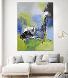 All is not Lost by Ruth Palmer on GIANT ART - blue abstract