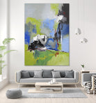 All is not Lost by Ruth Palmer on GIANT ART - blue abstract