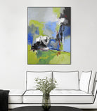 All is not Lost by Ruth Palmer on GIANT ART - blue abstract